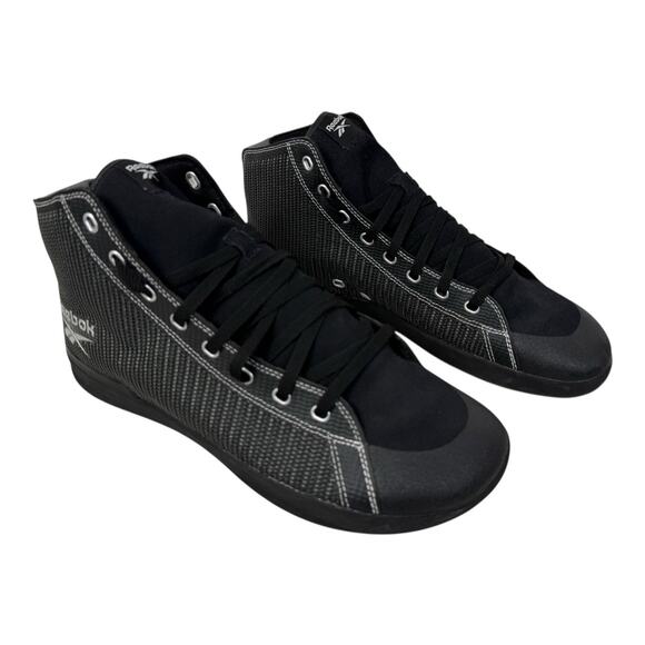 Reebok Power Lite Mid Size 12.5 Black & Silver - Never Worn, New - Picture 2 of 11